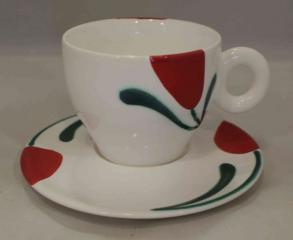 Gmundner Keramik-Cappucino-Set